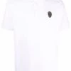 Alexander McQueen bead-embellished Skull polo shirt