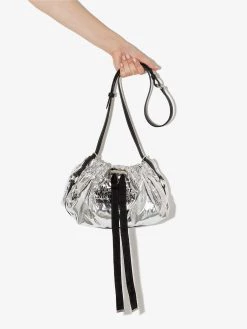 Alexander McQueen mini Bundle logo bag