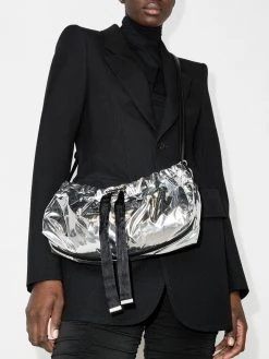 Alexander McQueen mini Bundle logo bag