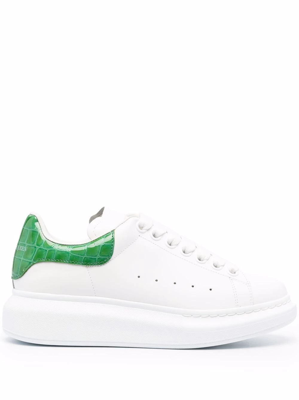 Best Sale โ๏ธ Alexander McQueen Oversized sole leather ๐ sneakers ๐ 1 Alexander McQueen Oversized sole leather sneakers