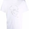 Alexander McQueen illustrated skull logo-print T-shirt