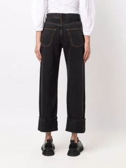 Cheap โจ Alexander McQueen High waisted cropped ๐ jeans โญ 10 Alexander McQueen high-waisted cropped jeans