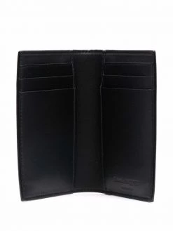 Alexander McQueen iridescent leather card holder