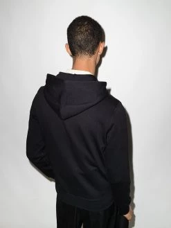 Buy 😀 Alexander McQueen Skull embroidered cotton hoodie 🎁 7 Alexander McQueen skull-embroidered cotton hoodie