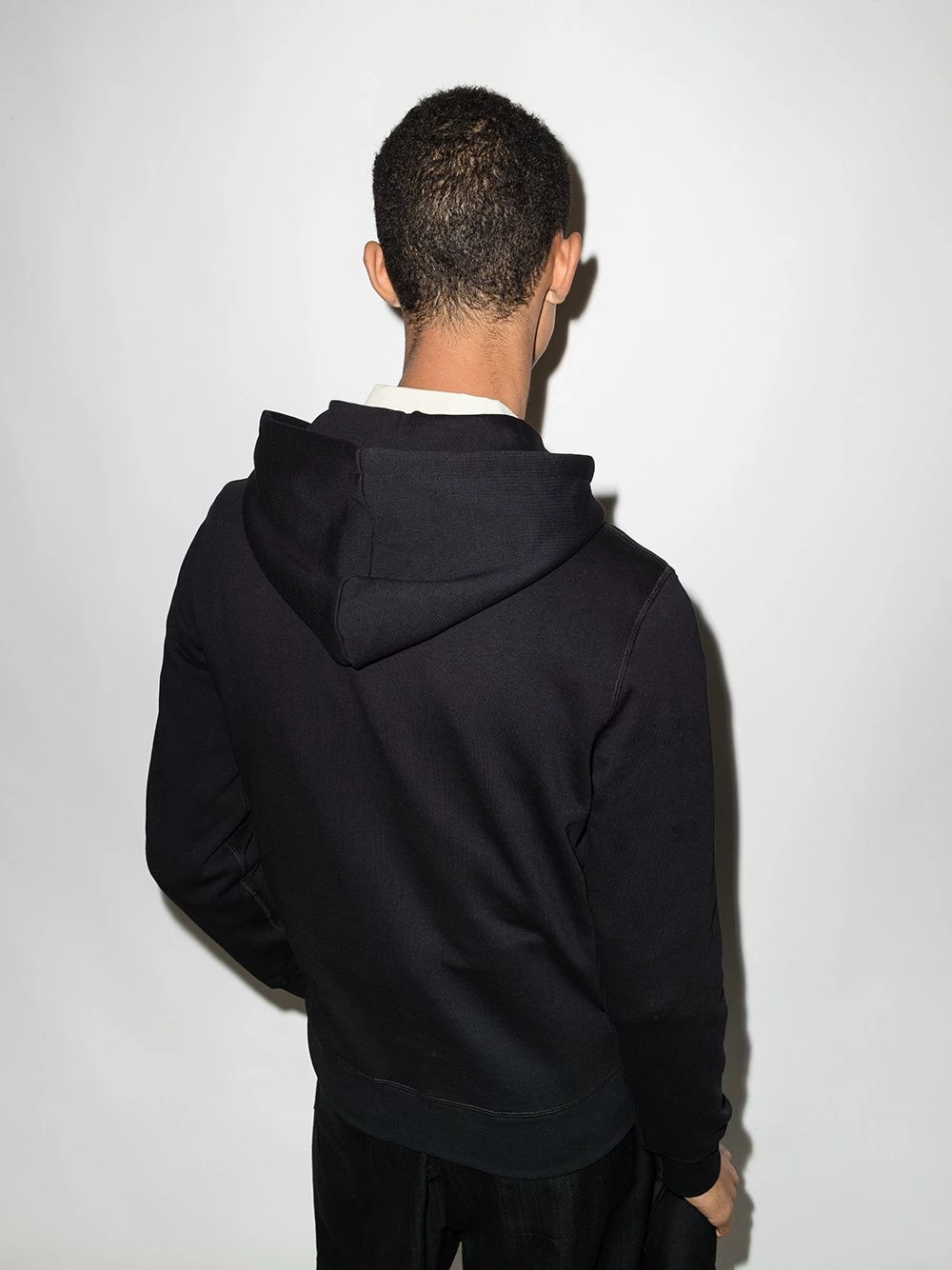 Buy 😀 Alexander McQueen Skull embroidered cotton hoodie 🎁 3 Alexander McQueen skull-embroidered cotton hoodie