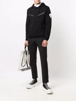 Alexander McQueen crochet skull hoodie