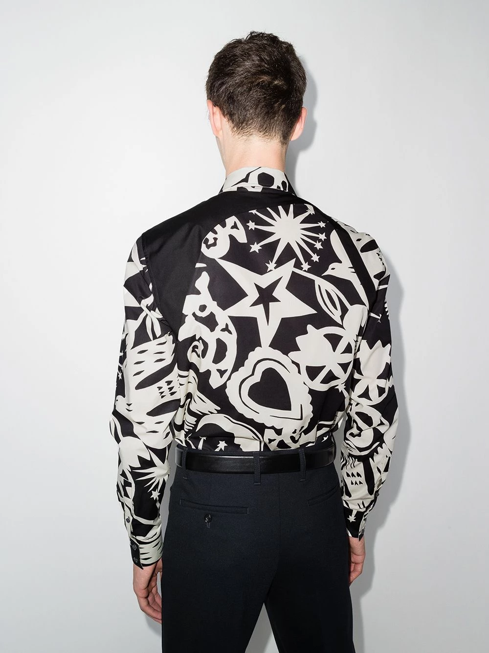 Best deal โ Alexander McQueen Skull print harness ๐ shirt ๐ 3 Alexander McQueen skull print harness shirt