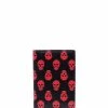 Alexander McQueen skull-print leather cardholder