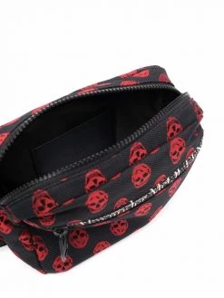 Alexander McQueen skull-pattern belt bag