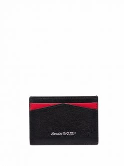 Alexander McQueen embellished card holder