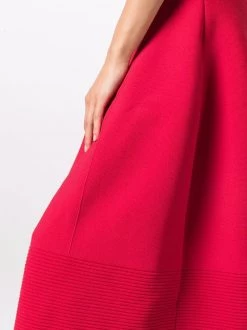 New โ Alexander McQueen Ribbed detailing full midi ๐ skirt ๐งจ 9 Alexander McQueen ribbed detailing full midi skirt