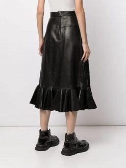 Buy 😍 Alexander McQueen High waisted ruffle hem 👗 skirt 🛒 8 Alexander McQueen high-waisted ruffle-hem skirt