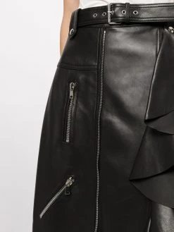 Buy 😍 Alexander McQueen High waisted ruffle hem 👗 skirt 🛒 9 Alexander McQueen high-waisted ruffle-hem skirt