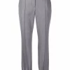 Alexander McQueen slim-fit gathered-ankle trousers