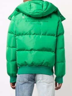 Alexander McQueen padded hooded jacket