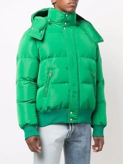 Alexander McQueen padded hooded jacket
