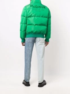 Alexander McQueen padded hooded jacket