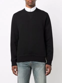 Alexander McQueen jacquard-logo panelled jumper