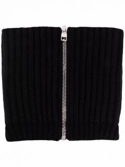 Alexander McQueen zip-detail scarf