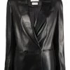 Alexander McQueen double-breasted lambskin blazer