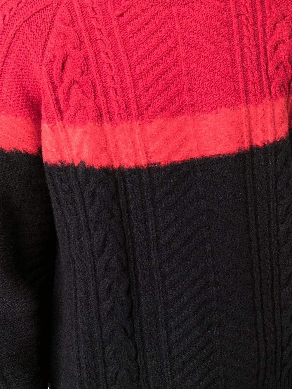 Wholesale โ Alexander McQueen Long sleeve cable knit jumper ๐ 5 Alexander McQueen long-sleeve cable-knit jumper