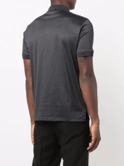 Alexander McQueen skull-detail short-sleeved polo shirt