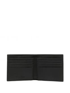Alexander McQueen logo-print leather wallet