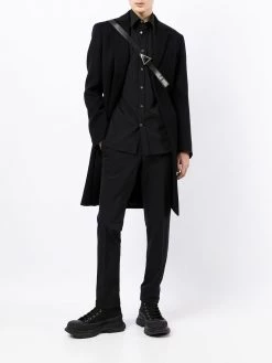 Alexander McQueen harness-detail long-sleeve shirt