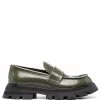 Alexander McQueen ridged-sole loafers