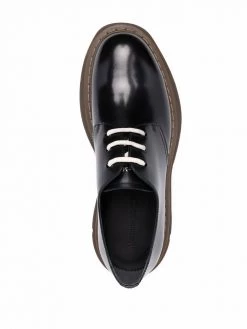 Alexander McQueen rubber sole derby shoes