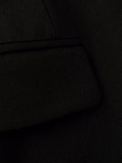 Alexander McQueen logo-print mid-length coat