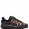 Alexander McQueen Oversized paint-embroidery sneakers