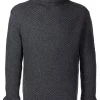 Alexander McQueen asymmetric turtleneck wool jumper