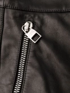 Alexander McQueen leather track pants