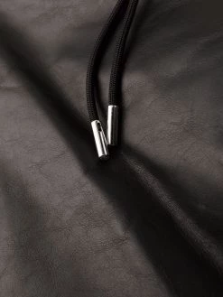 Alexander McQueen leather track pants