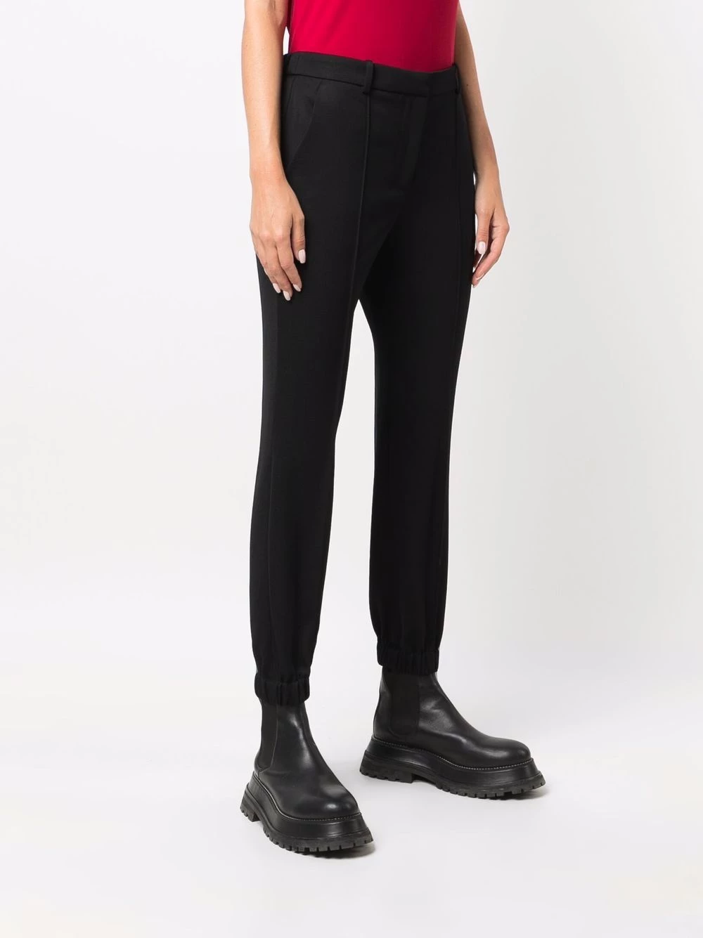 Hot Sale 💯 Alexander McQueen Slim cut tailored trousers 🥰 3 Alexander McQueen slim-cut tailored trousers