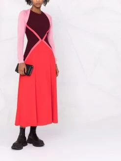 Alexander McQueen embroidered-logo bolero cardigan