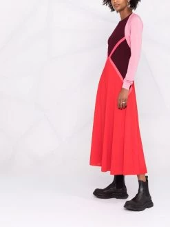 Alexander McQueen embroidered-logo bolero cardigan