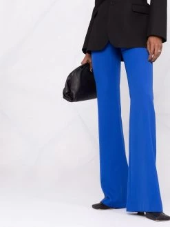 Alexander McQueen high-waist flared trousers