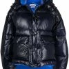 Alexander McQueen padded high-low coat