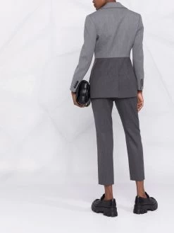 Alexander McQueen cropped high-waisted trousers