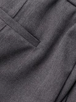 Alexander McQueen pressed-crease trousers