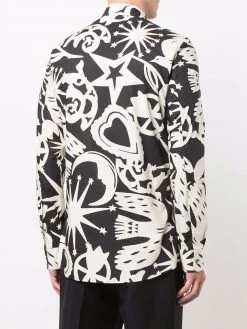 Best reviews of โ๏ธ Alexander McQueen Papercut print long sleeve ๐ shirt ๐ 8 Alexander McQueen Papercut-print long-sleeve shirt