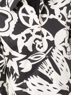 Best reviews of โ๏ธ Alexander McQueen Papercut print long sleeve ๐ shirt ๐ 9 Alexander McQueen Papercut-print long-sleeve shirt