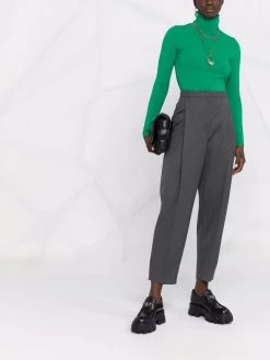 Alexander McQueen tapered-leg trousers