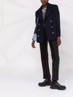 Alexander McQueen double-breasted wool and cashmere-blend coat