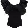 Alexander McQueen ruffle collar sleeveless top