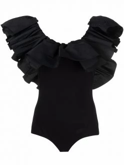 Alexander McQueen ruffle collar sleeveless top