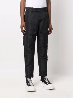 Hot Sale ๐ Alexander McQueen Tapered leg cargo pocket trousers โค๏ธ 9 Alexander McQueen tapered-leg cargo-pocket trousers