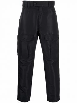 Alexander McQueen tapered-leg cargo-pocket trousers
